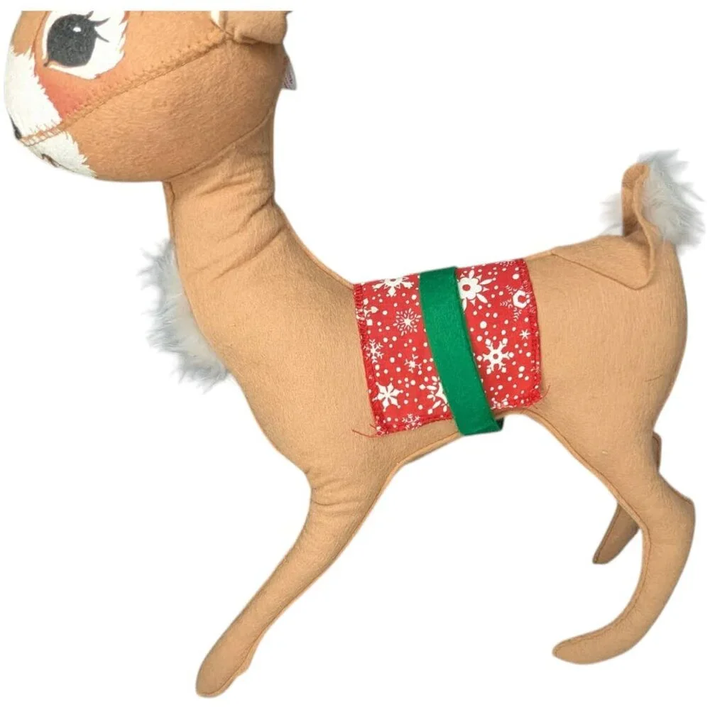 Vintage Annalee Mobilitee Christmas Reindeer Plush 18